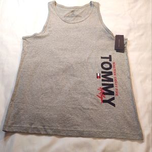 NWT Tommy Hilfiger Casual Workout Gym Grey Tank Top Size XL